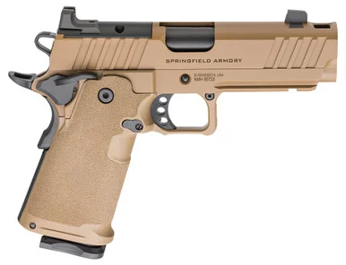 Springfield 1911 DS Prodigy, 9MM, 4.25" Barrel, 17+1 Rds, Coyote Brown Cerakote