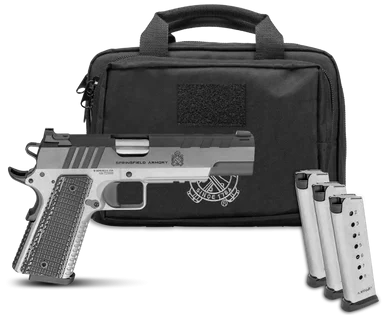 Springfield 1911 Emissary, 10MM, 5.00" Barrel, 8 Rds, Blued/SS