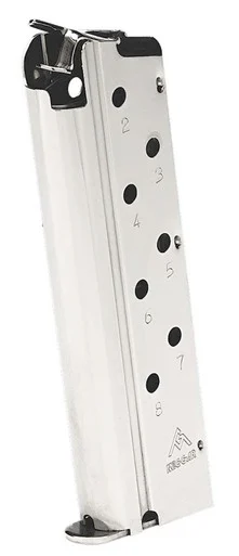 Springfield 1911 EMP Magazine, Stainless Steel Finish