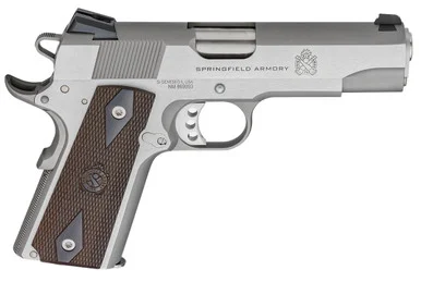 Springfield 1911 Garrison, 45 ACP, 4.25" Barrel, 7 Rds, Stainless