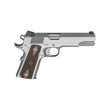 Springfield 1911 Garrison Engraver, .45 ACP, 5.00" Barrel, 7 Rds, Stainless
