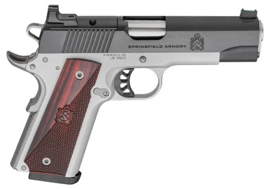 Springfield 1911 Ronin AOS, 9MM, 4.25" Barrel, 9 Rds, Blued/Stainless