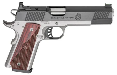 Springfield 1911 Ronin AOS, 9MM, 5.00" Barrel, 9 Rds, Blued/Stainless