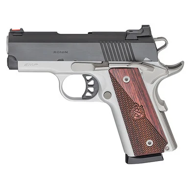 Springfield 1911 Ronin EMP, 9MM, 3.00" Barrel, 9 Rds, Stainless/Black