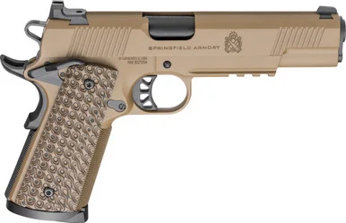 Springfield 1911 TRP, .45 ACP, 5.00" Barrel, 8 Rds, Coyote Brown Cerakote