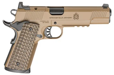 Springfield 1911 TRP AOS, .45 ACP, 5.00" Barrel, 8 Rds, Coyote Brown Cerakote