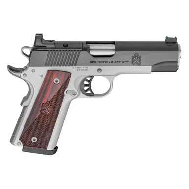 SPRINGFIELD ARMORY 1911 Ronin AOS 9mm 4.25in 9rd Blued/Stainless Pistol (PX9117LAOS)