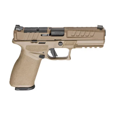 SPRINGFIELD ARMORY Echelon 4.5F 9mm Luger 4.5in 5x15rd FDE Full Length Frame Striker Pistol w/ U-Dot Sights (EC9459F-U-15-GU25)