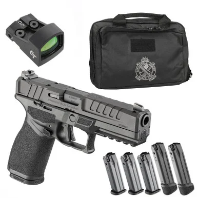 SPRINGFIELD ARMORY Echelon 4.5F Gear Up 2025 9mm 4.5in 3x 17rd/2x 20rd Mags White Dot Front Sight Black Pistol (EC9459B-UWD-GU25)