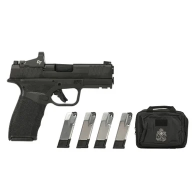 SPRINGFIELD ARMORY Hellcat Pro OSP Compact 9mm Luger 3.7in 5x10rd Low Capacity Striker Pistol (HCP9379BOSPLC-GU25)