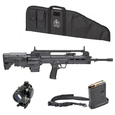 SPRINGFIELD ARMORY Hellion Gear Up 2025 5.56 NATO 20in 2x 10rd Mags Black Bullpup Rifle (HL920556BLC-GU25)