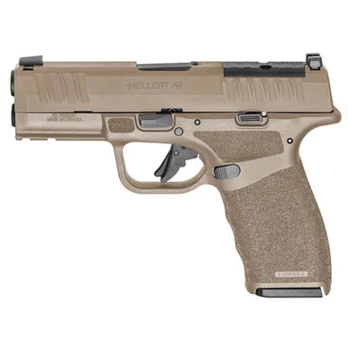 Springfield Hellcat Pro, 9MM, 3.70" Barrel, 15 Rds, Flat Dark Earth