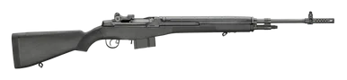 Springfield M1A Loaded, 308 WIN, 22.00" Barrel, 10+1 Rds, Black Parkerized