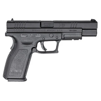 Springfield XD, 9MM, 5.00" Barrel, 10 Rds, Black