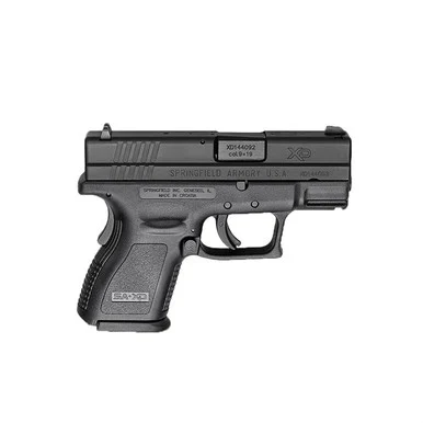 Springfield XD Defender, 9MM, 3.00" Barrel, 10 Rds, Black