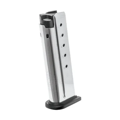 Springfield XD-E Flush Fit Magazine, .45 ACP, 6 Rds, Stainless Steel