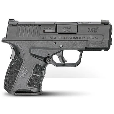 Springfield XD-S Mod.2, .45 ACP, 3.3" Barrel, 5/6 Rds, Black