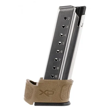 Springfield XD-S Mod.2 Magazine, 9mm, 9 Rds, Flat Dark Earth