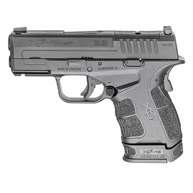 Springfield XD-S Mod.2 OSP, .45 ACP, 3.30" Barrel, 5/6 Rds, Black Melonite