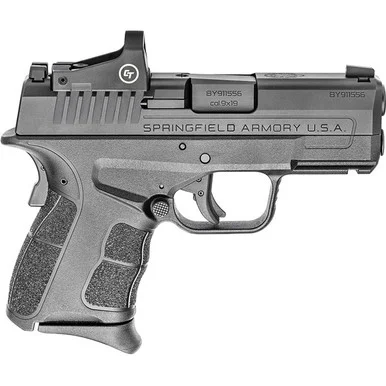 Springfield XD-S Mod.2 OSP, 9MM Luger, 3.30" Barrel, 9+1 Rds, Black