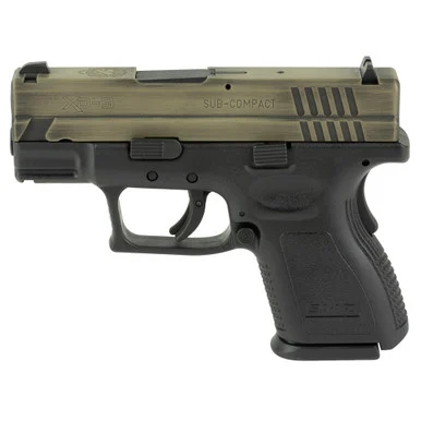 Springfield XD9 DEF, 9MM, 3.00" Barrel, 16 Rds, Flat Dark Earth/Black
