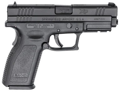 Springfield XD9102HC, 40 S&W, 4.00" Barrel, 12+1 Rds, Black Melonite