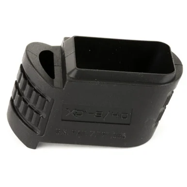 Springfield XDM 3.8 Compact Backstrap 2, Magazine Grip Sleeve, Black