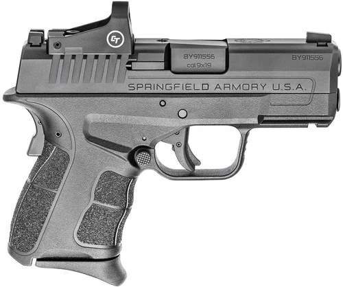 Springfield XDS MOD.2 9mm, 3.3" Barrel, Black, Includes Crimson Red Dot & Range Bag, 9rd