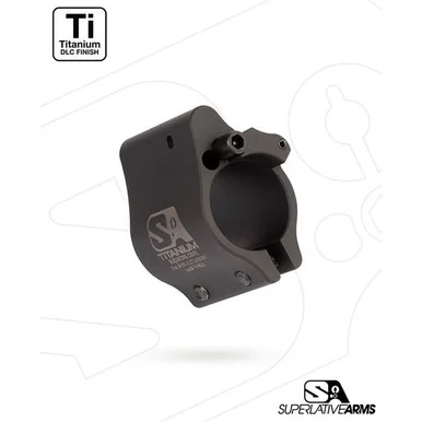 Superlative Arms SABO-DI-875CDT, Titanium, DLC Finish, Black