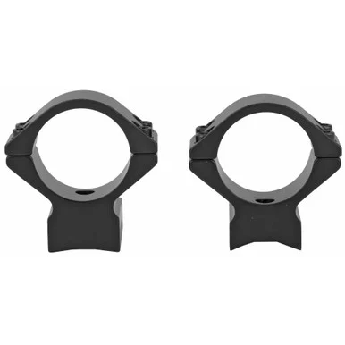 Talley Manufacturing Light Weight Ring/Base Combo, 1" Low, Black Finish, Alloy, Fits Weatherby Accumark, Magnum, Mark V (9 Lug) 930705