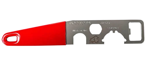 Tapco Stock Wrench Red Steel Rubber Handle