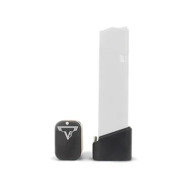 Taran Tactical Innovations Firepower Base Pad Kit For Glock 17/22/34/35, +5/6, Flat Black