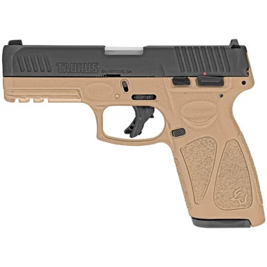 TAURUS G3 9mm 4in 15rd Black/Tan Pistol (1-G3B941T-15)
