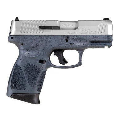 TAURUS G3c 9mm 3.26in 3x 12rd Gray with Black Splatter/Stainless Pistol (1-G3C939-SP1)