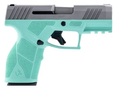 Taurus GX2, 9MM, 3.38" Barrel, 10 Rds, Cyan/Stainless