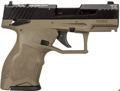 Taurus TX22 Compact, 22 LR, 3.60" Barrel, 10 Rds, OD Green/Black