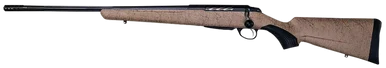 Tikka T3 T3x Lite, 6.5 Creedmoor, 24.30" Threaded Barrel, 3 RDs, Black Webbed Tan Roughtech