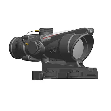 Trijicon ACOG 4x32 Dual Illumination, Red Horseshoe/Dot Reticle, Anodized