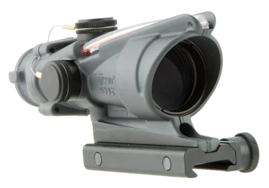 Trijicon ACOG TA31-D-100308, Illuminated Red Chevron, Sniper Gray