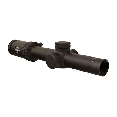 Trijicon Credo 1-6X24MM FFP, Green MRAD Segmented Circle, 1X-6X Magnification, Matte Black