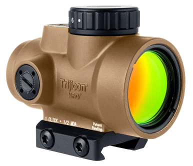 Trijicon MRO SD, 2 MOA Green Dot, Coyote Tan, Low Mount