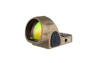 Trijicon SRO, 2.5 MOA Red Dot, RMR Footprint, Top-Load CR2032, Coyote Brown