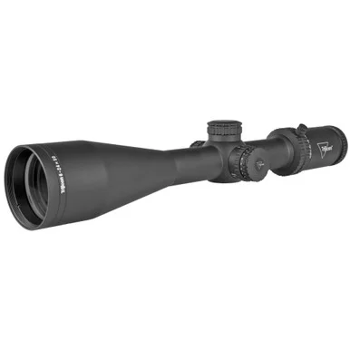 Trijicon Tenmile 6-24x50mm Second Focal Plane Riflescope with Red LED Dot, MRAD Ranging, 30mm Tube, Matte Black, Low Capped Adjusters TM62450-C-3000005