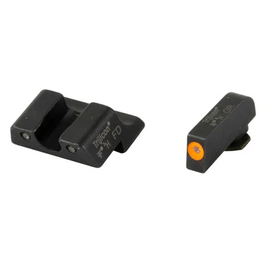 Trijicon Tritium HD XR Night Sight, Fits Glock 42 and 43, Orange Front, 3 Dot