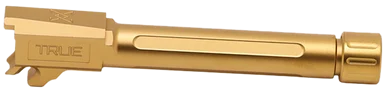 True Precision P365XL Barrel, 9MM, 3.70" Barrel, Titanium Nitride Finish, Gold