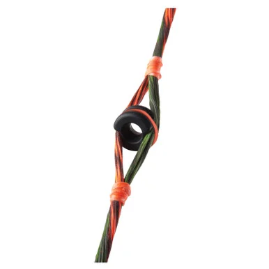 TRUGLO 1/8in Black Centra Peep Pro (TG76A)