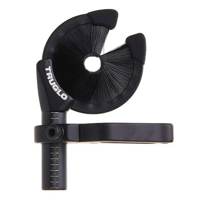 TRUGLO EZ-Rest Full Containment Brush Black Archery Arrow Rest (TG615B)
