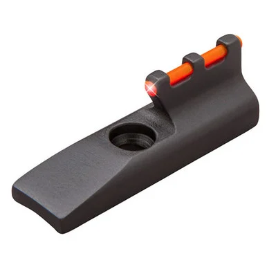 TruGlo TG965R, Front Sight, Red, CNC-Machined, Fits Ruger MKII/III, Browning Buck Mark, Black