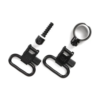 Uncle Mike's QD 115 CF Swivel, 1", Fits Winchester & Marlin Lever Action, Black 13312