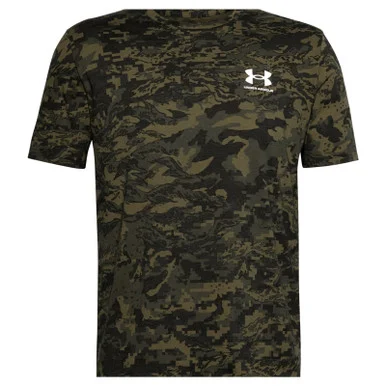 UNDER ARMOUR Men's ABC Camo XL Black/White Short Sleeve Shirt (1357727-001-XL)